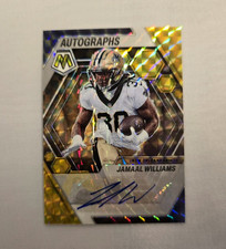 Panini 2023 Mosaic Autographs Prizm Jamaal Williams /10 AM-JWI Saints NFL
