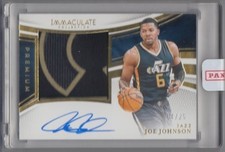 2024-25 PANINI IMMACULATE JOE JOHNSON PREMIUM PATCH AUTO AUTOGRAPH #PPA-JOE 4/25