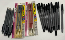 Paper Mate FlexGrip Ultra Retractable Ballpoint Pens, Medium Point, Black, 20