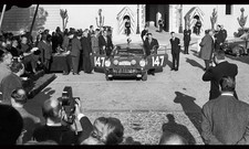 Porsche 911 Peter Falk Herbert Linge 1965 Monte Carlo Rally press photo new