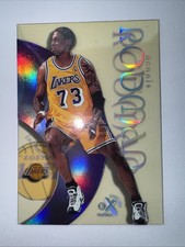 SkyBox 1998-99 E-X Century Dennis Rodman #16 Lakers Base Set Basketball Card