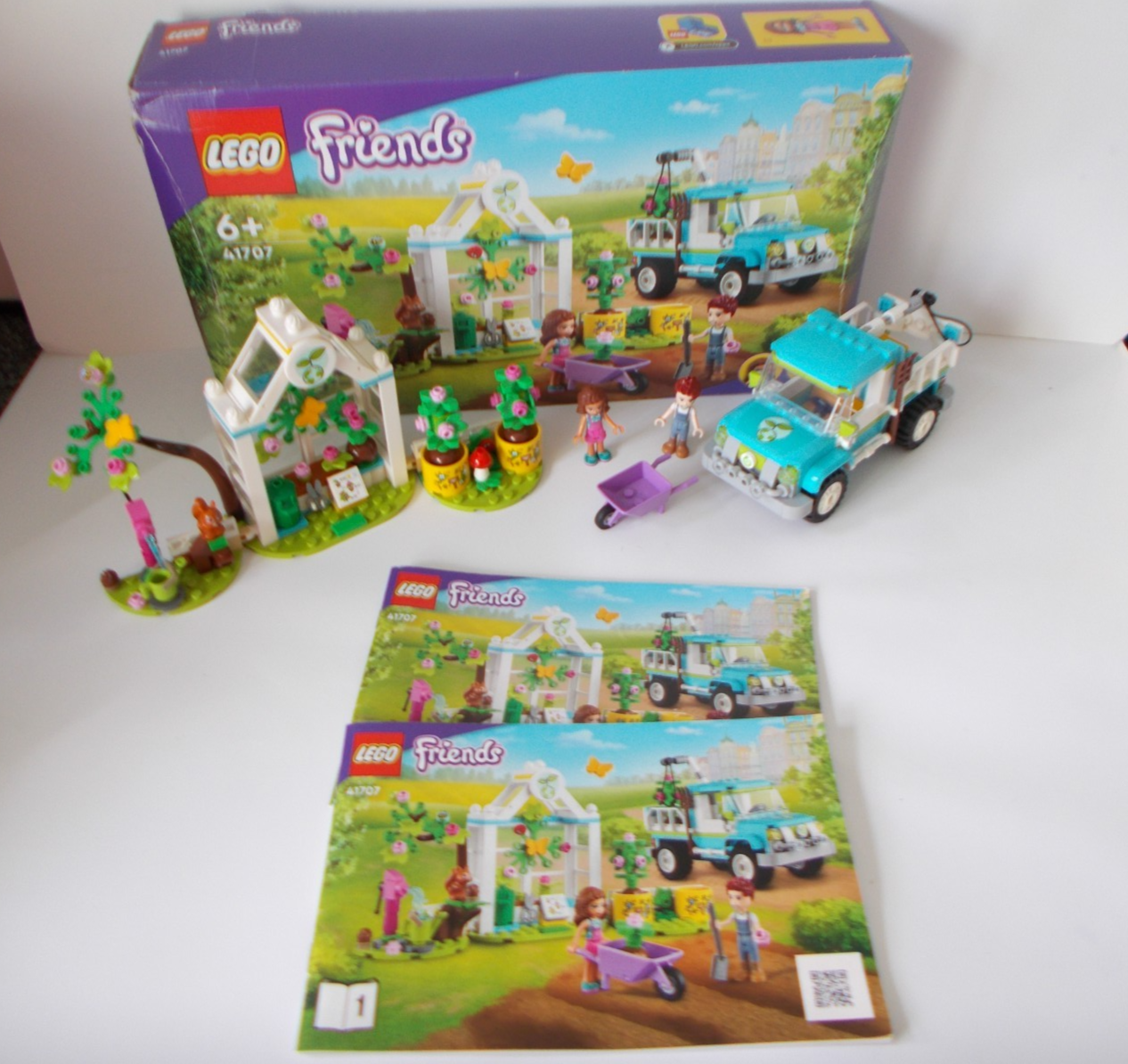 LEGO Friends 41707 Tree-Planting Vehicle With instructions  & box 100% complete
