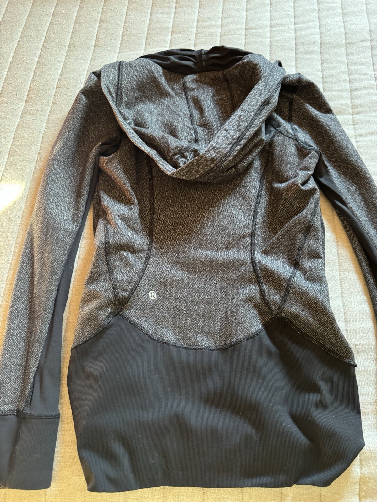 Lululemon Align Jacket Black Herringbone, Full Zi… - image 7