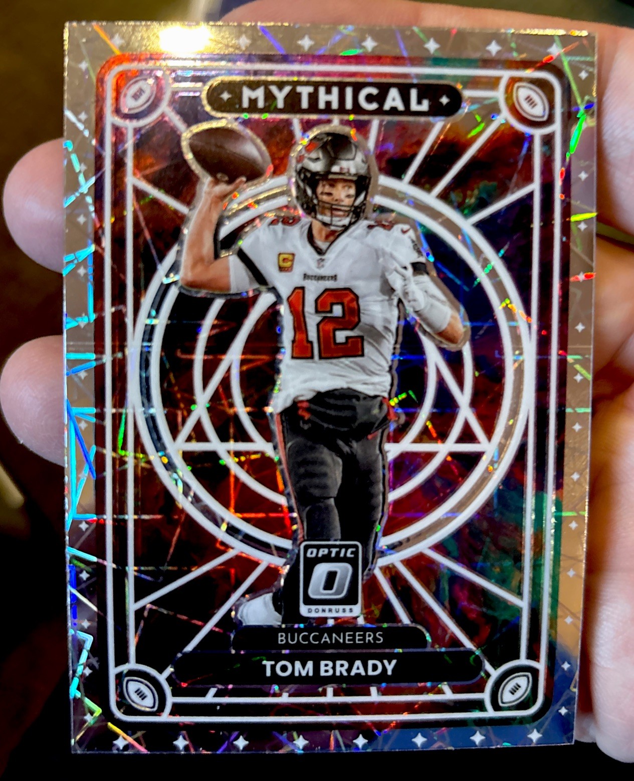 2022 Panini Donruss Optic - Mythical Tom Brady #M-2 Prizm Nice! Case Hit! 