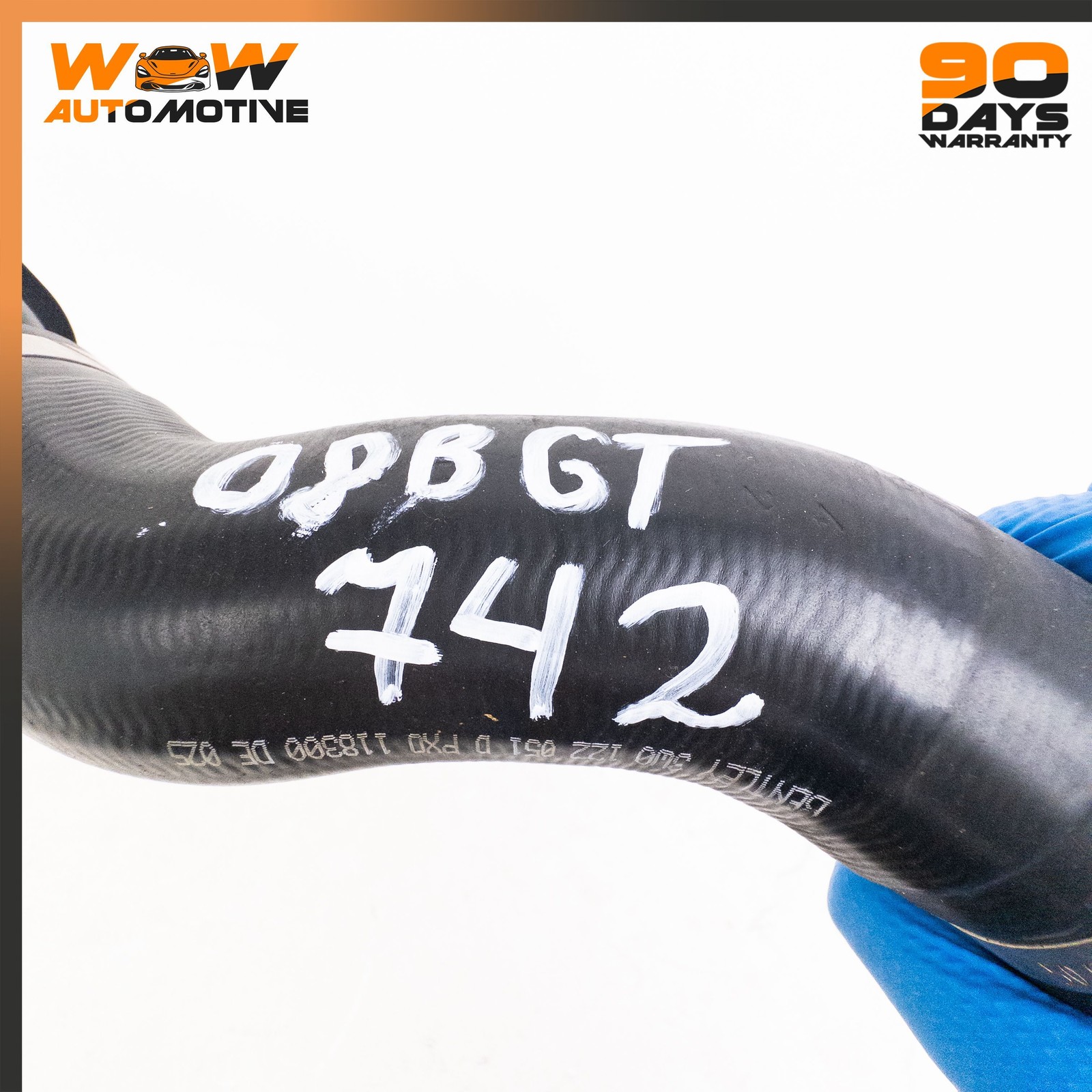 04-19 BENTLEY CONTINENTAL GTC FLYING SPUR COOLANT HOSE QUICK RELEASE COUPLING OE