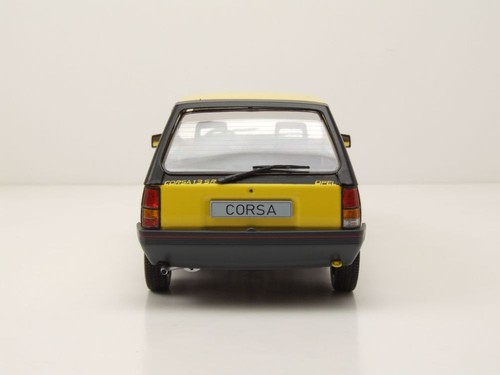 Opel Corsa A SR 1983 amarillo coche modelo 1:18 MCG - Imagen 6 de 9