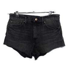 BDG Urban Outfitters Distressed Denim Jean Cut-off Cheeky Mini Shorts SZ 29 NWT