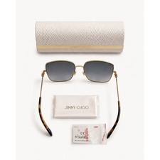 Jimmy Choo Kori Sunglasses 58-16-145 with Case NWT