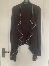 Ladies Super Soft Cotton & Cashmere Fenn Wright Manson Cardigan Size M