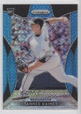 2019 Panini Prizm Tier III Blue Mojo Prizm 180/399 Tanner Rainey #284 tj0