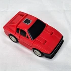 Chase Transformer 1986 G1 Red Ferrari Throttlebot Race Car Figure Hasbro Vintage