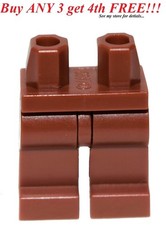    NEW Lego Legs Pants MINIFIGURE MINIFIG Plain REDDISH BROWN Boy/Girl Bottoms