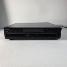New Belts Sony CDP-CE275 5-Disc CD Changer Tested Working No Remote