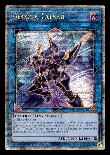 Decode Talker TN23-EN009 YuGiOh 25th Anniversary Tin: Dueling Heroes card