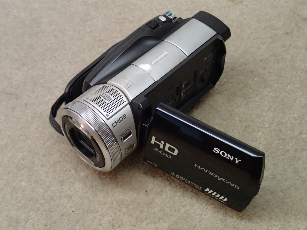 Sony HDR-SR1 HD Handycam Camcorder 30GB | eBay