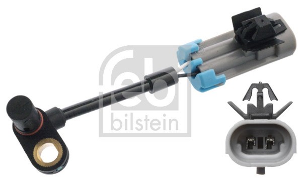 ABS Sensor Raddrehzahl Febi Bilstein 106652 FüR L07 Chevrolet Opel Antara Cdti-image
