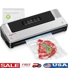 Professional Vacuum Sealer 4 Modes Food Storage Machine W/ Starter Kits New