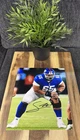 Francis Mauigoa Signed 8x10 Rookie Photo New York Giants  Autographed w/COA Holo