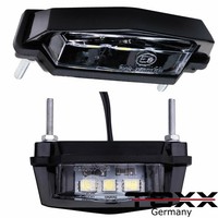 LED Mini Micro Kennzeichenleuchte Kennzeichenbeleuchtung E-GeprüFt Schwarz 12V