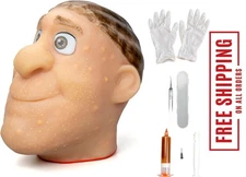 2026 New Pimple Popping Stress Relief Toy – Refillable Big Head Squeeze Pimpl...