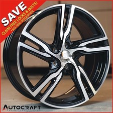 19" VOLVO R DESIGN BP STYLE ALLOY WHEELS X4 - TYRES Fits : VOLVO XC40 & XC60