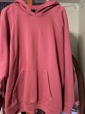      Adidas Women  s XL Pink Fleece Cotton Hoodie With Knit Hat
