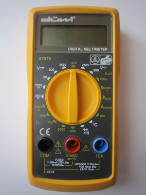 Digitaler Multimeter DMM Düvi Em392 Ersatzteile