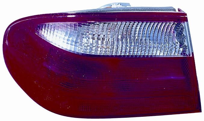 Feu arrière gauche blanc rouge pour Mercedes Classe E W210 phase 2