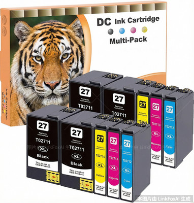 10 Patronen zu Epson 27XL Workforce WF-7210DTW 7710DWF 7720DTWF 3620DWF 3640DTW