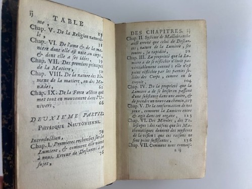 Elémens de la philososphie de Neuton (Newton) 1745 - Picture 3 of 19