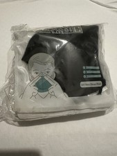 Reusable & Washable Cotton Fabric Face Dust Mask with Respirator & PM2.5 Filter 