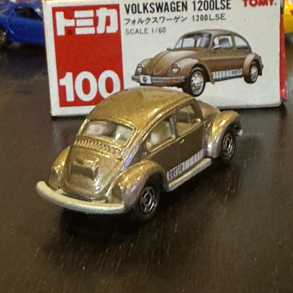 Tomy Tomica 100 VW 1200LSE Toy Car Model, used, Japan Release - Image 4 of 4