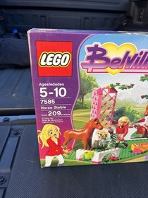 LEGO Belville Horse Stable Set 7585 New in box, Retired, Box Has Damage