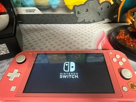 Nintendo Switch Lite Coral Isabelle Aloha Limited Edition HDH-001 USED Console