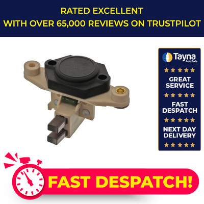 Alternator Regulator fits FORD FIESTA 76 to 01 1640169 82BB10316AA 6094906 Febi