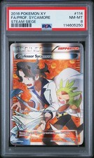 sycamore pokemon card Professor Sycamore 114/114 XY - Steam Siege Holo for sale online