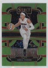 2024 Panini Select WNBA Concourse Neon Green Prizm 4/75 Aerial Powers #70 1e88