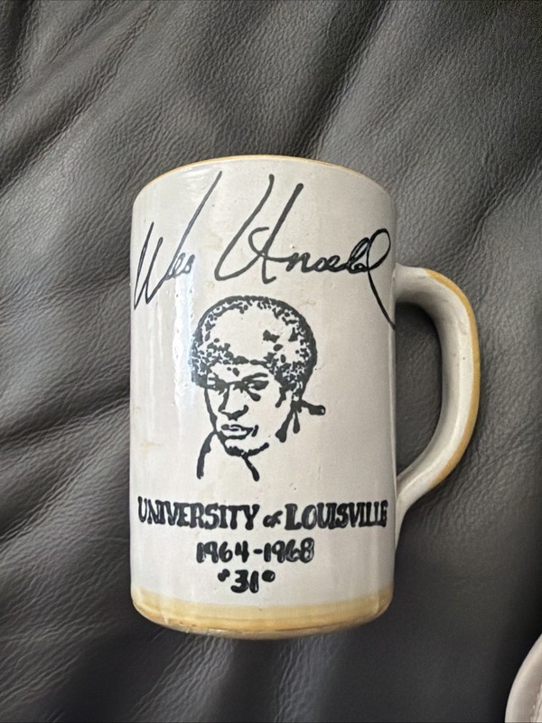 Louisville Stoneware Mug Wes Unseld 