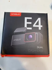 Kingslim E4 4k Dash Cam Front And Rear Wifi Front 4k Rear 1080p Dual Dash Camera