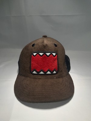 Domo NHK Monster Mascot Fuzzy Mesh Trucker Hat Snapback Rare 2011 Adult Japan