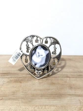 Brighton Cat Lovers Frame charms heart shaped mini picture