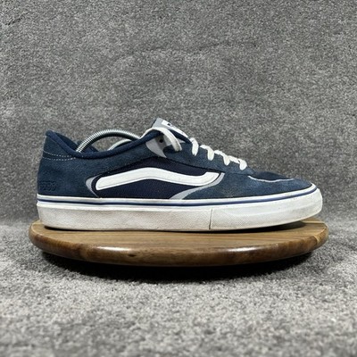 Vans Geoff Rowley Rapidweld Pro Mens Size 12 Navy Blue Athletic Skate Shoes Used Vans Geoff Rowley Rapidweld Pro Mens Size 12 Navy Blue  main image 3