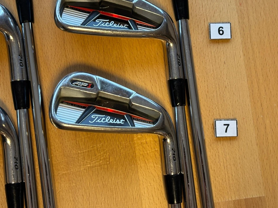 Titleist AP1 710 Set di ferri 6 pezzi 5‐9, P NS Pro 950GH Flex S spedizione in 1 giorno - Immagine 3 di 4
