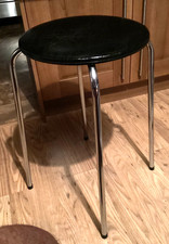 ARNE JACOBSEN STYLE MID CENTURY LARGE “DOT” STOOL