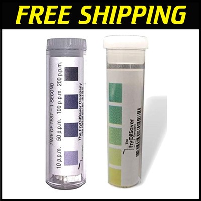 10-Vial Restaurant Sanitizer Test Kit Combo for Food Safety - 1000 Test Strips