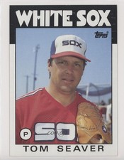 1986 Topps Super Tom Seaver #50 HOF 7j0