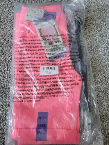 NEW! 2 PACK VIGOSS Girl's Bermuda Stretch Jeans Shorts Size XS (5/6) - Picture 2 of 3