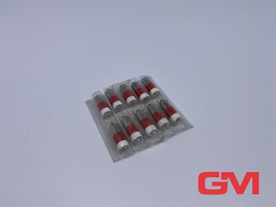 VPE 10x Siemens LED-Lampe 3SB3901-1CG Superhell Rot 230V BA 9s 10x28mm