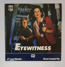 Laserdisc Eyewitness 1981 William Hurt Sigourney Weaver Christopher Plummer R