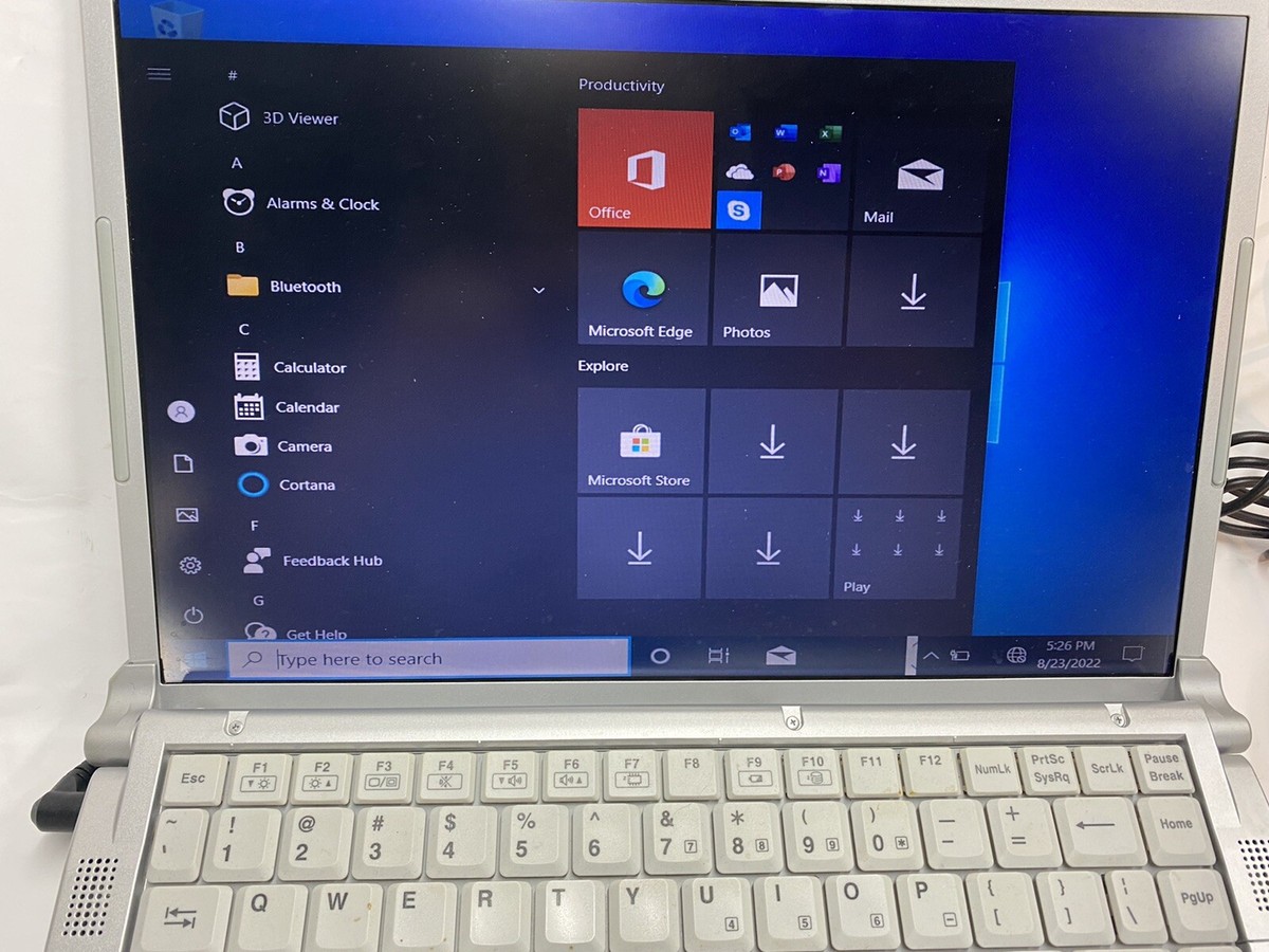 PANASONIC TOUGHBOOK CF-F9 I5-560M 320 GB HD, 4GB RAM, DVDR, Win10Pro PANASONIC TOUGHBOOK CF-F9 I5-560M 320 GB HD, 4GB RAM, DVDR, Win10Pro